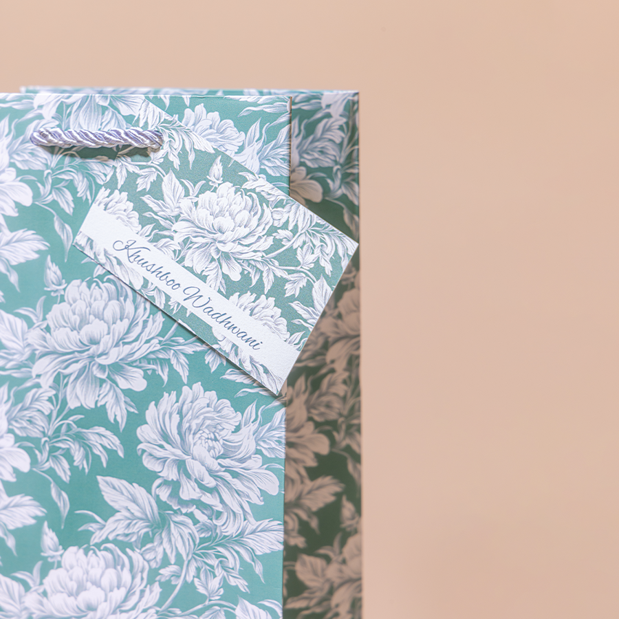 Garden of Paradise Wine Bags